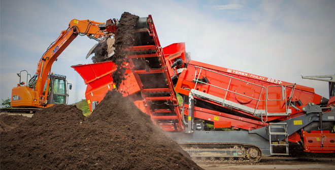 New Terex Finlay 883+ generates pitch perfect product for MD Recycling