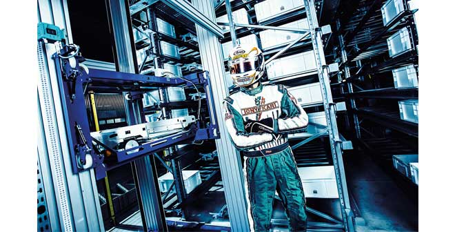Pankl Racing Systems chooses flexible KNAPP shuttles