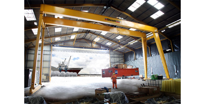 Street delivers Goliath project at Port of Blyth