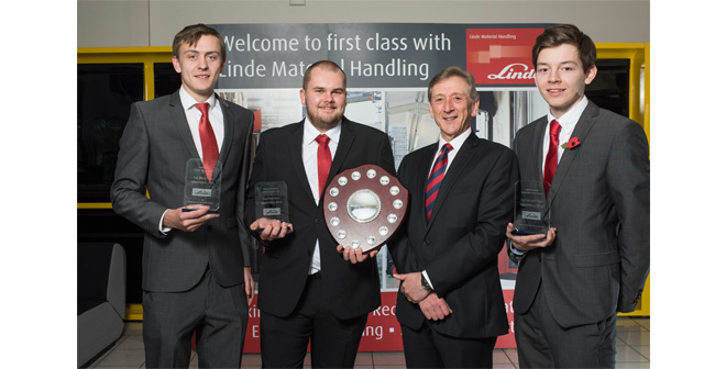Award success for Linde UK engineering apprentices