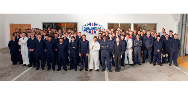 Cartwright calls for apprentices to join award winning programme