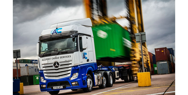 Mercedes-Benz Actros sails back into the Maritime Transport fleet