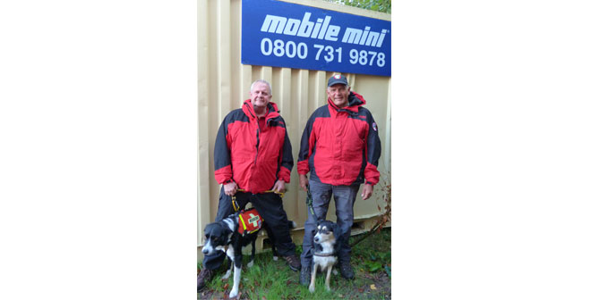 Mobile Mini Gravesend team helps Search Dogs Sussex sniff out storage solution