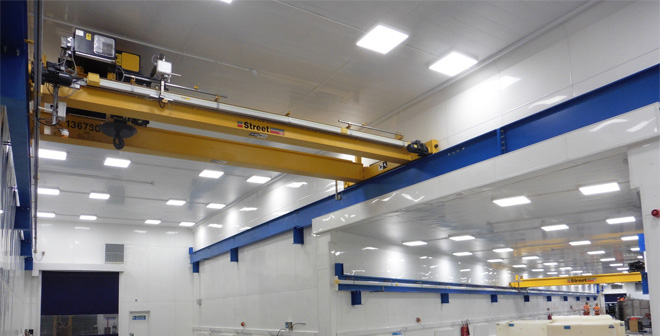Street Crane installs cranes 1.1km underground in world-leading science facility