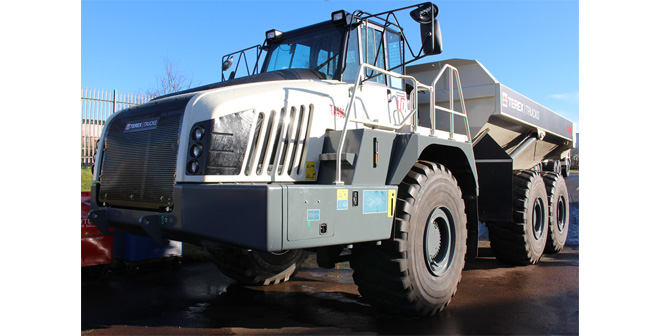 OPS to distribute Terex Trucks articulated haulers in Australia