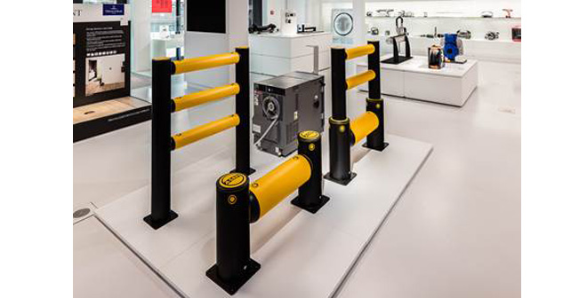 Award winning A-SAFE barrier showcased in Germany