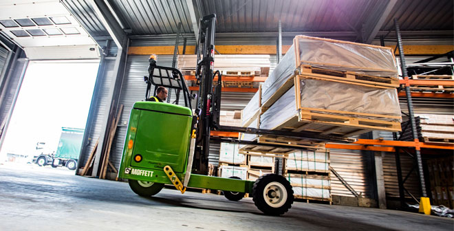 Hiab to supply 15 electric MOFFETT truck mounted forklifts to Behrens Wohlk Gruppe in Germany