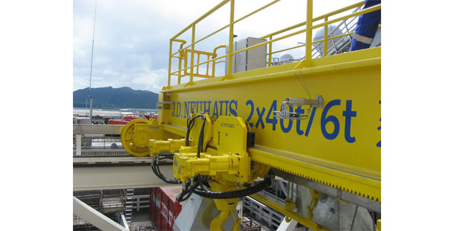 J D Neuhaus versatile crane systems comply with international regulations & standards