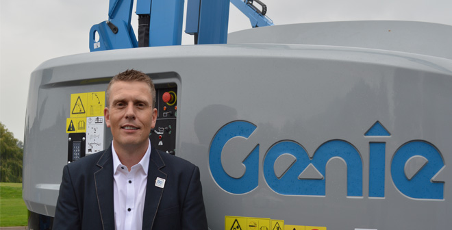 Lee Edwards promoted to Genie Regional Sales and Dealer Manager for UK and Ireland
