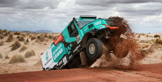 Podium finish for Team De Rooy and Goodyear in Dakar Rally