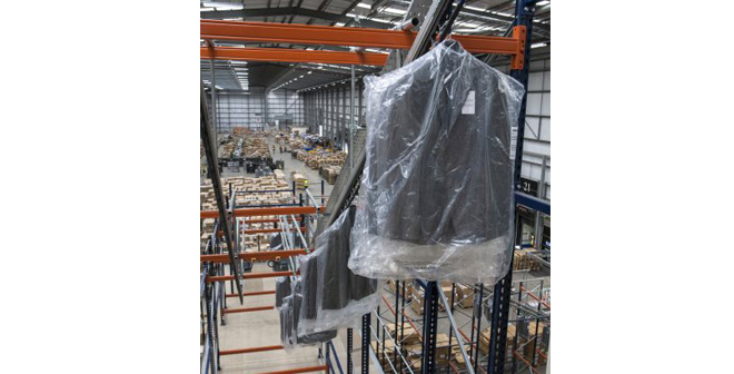 ASOS selects BS Handling Systems to install GOH system for 500,000 garments