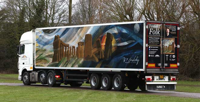 RGVA drives creative truck-side art campaign for Freshlinc