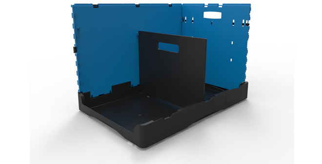 Loadhog launches innovative collapsible container