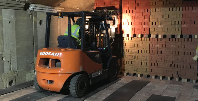 Michelmersh Brick goes for Doosan can do reliability