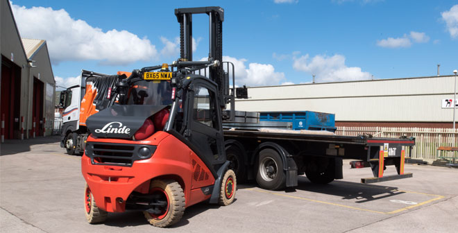 New fleet of alternative fuel Linde trucks result in 30% saving