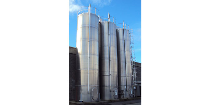 Barton Fabrications silo supports SCHUTZ supply chain