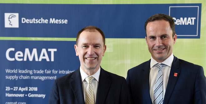 CeMAT 2018 brings integrated logistics to life