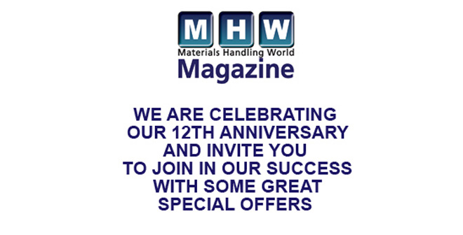 Materials Handling World Magazine celebrates 12th anniversary
