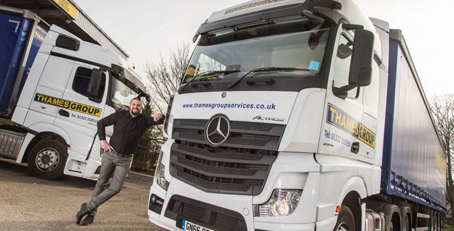 Thames Group goes with the Mercedes-Benz Actros flow