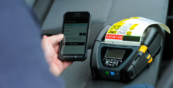 In-cab printing take-up surges at Palletways