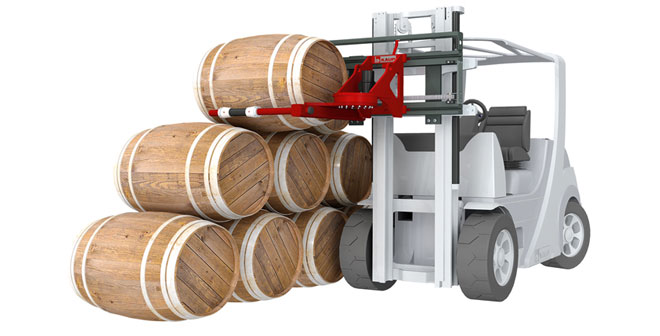 The KAUP Cask Handler 0.3T415W provides innovations within the logistics industry
