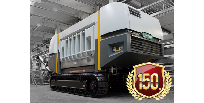 UNTHA XR waste shredder hits one million operational hours