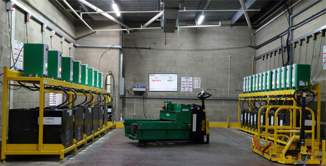 Hoppecke battery systems help major fruit importer meet demand