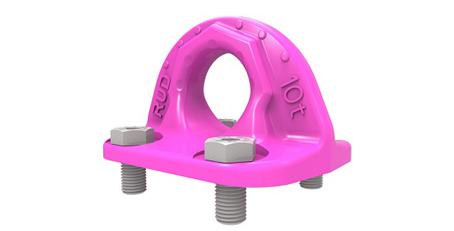New RUD B-ABA Lifting Point for Bolting Shows Damage & Wear via Wear Marking Indicator