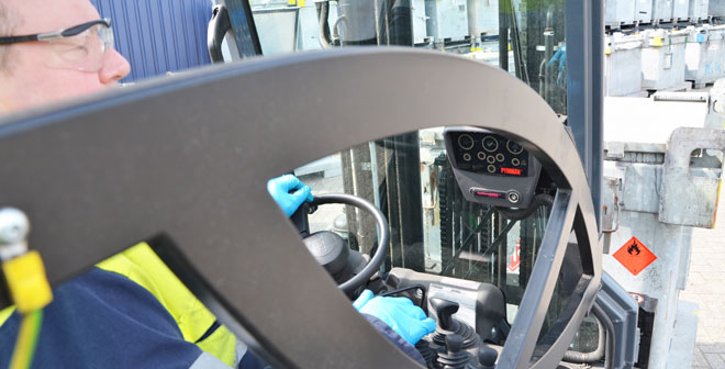 New antistatic rules for lift trucks handling flammable waste