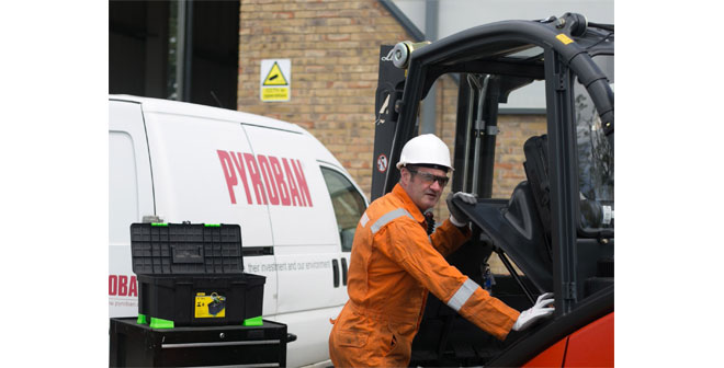 Pyroban confirms support for any brand of ATEX lift truck