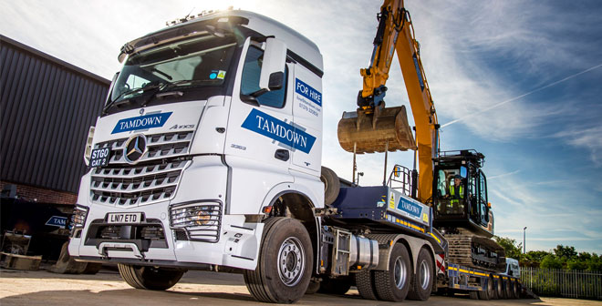 Tamdown goes for the safe option with new Mercedes-Benz Arocs heavy hauler