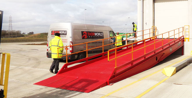 Thorworld stocks up success with loading bay installation for Costco