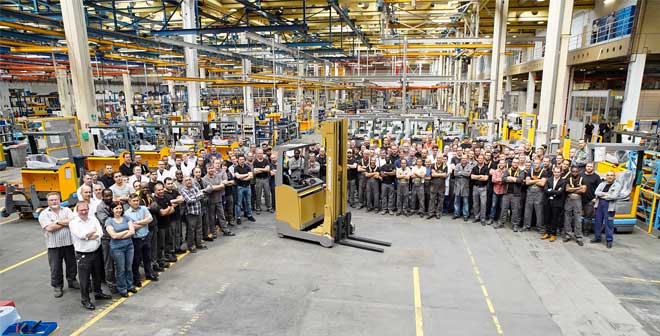 Jungheinrich celebrates fifty years of production in Norderstedt