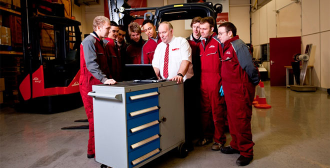 Linde MH receives record number of apprenticeship applications