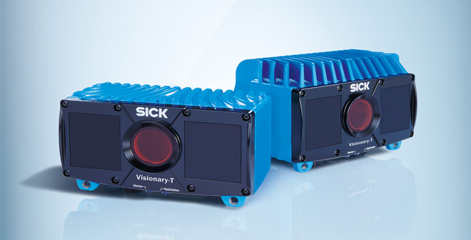 SICK visionary camera takes 3D images in a snapshot