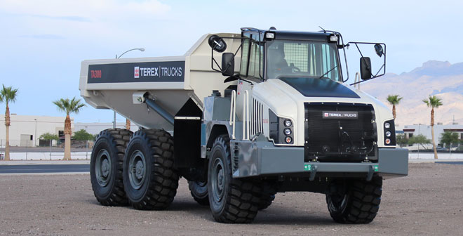 Terex Trucks Gen10 TA300 articulated hauler will be on display at Steinexpo