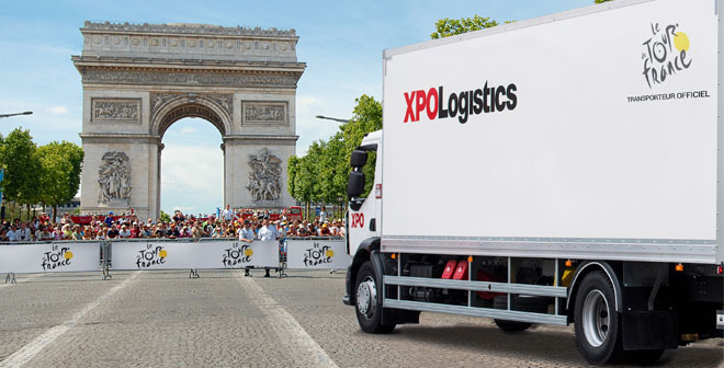 XPO Logistics keeps the Tour de France on the road for the 37th Year