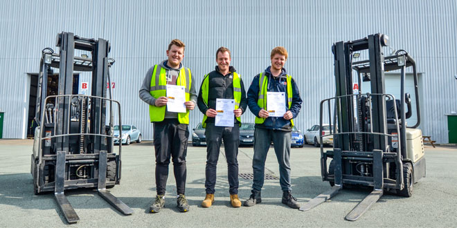 Hat Trick Of Qualifications Successes For Warehouse Workers At Leading Sports Firm