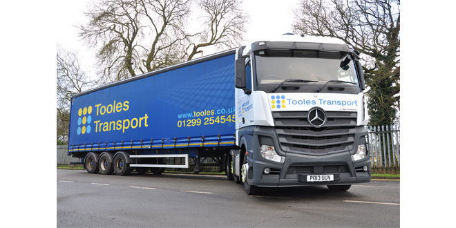 Online software package ensures WTD compliance for Tooles Transport