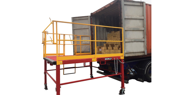 Jones Interiors sets designs on Thorworld for safe efficient loading bay solution