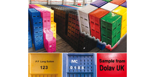dolav plastic crates