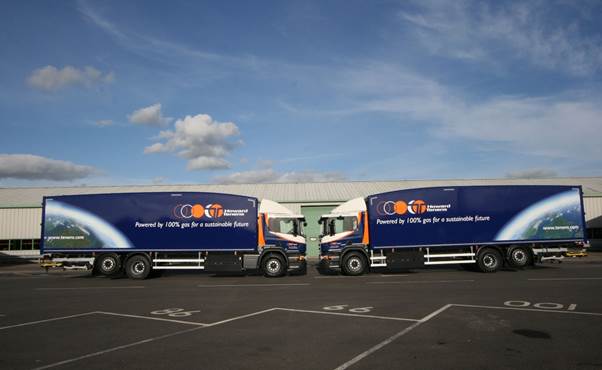 Howard Tenens Operate First Scania 26 Tonne Dedicated Gas Vehicle in the UK