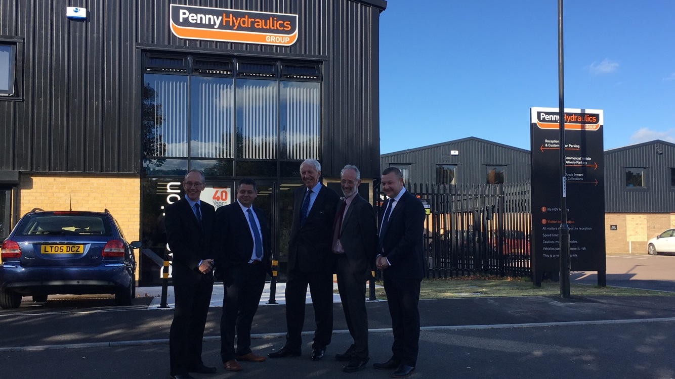 Lifting equipment manufacturer Penny Hydraulics opens new 2M GBP manufacturing plant