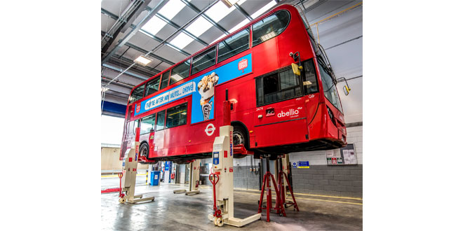 Previous success ensures Abellio London specifies Stertil Koni