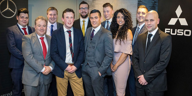 Mercedes-Benz celebrates the truck sales stars of tomorrow