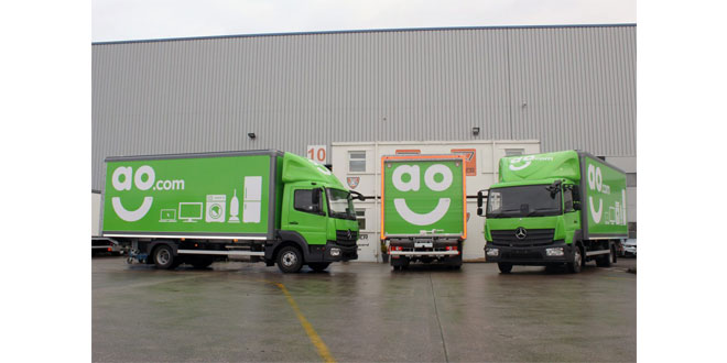 NEW TIGER TRAILERS RIGID BODIES HELP DELIVER SAVINGS FOR AO.COM
