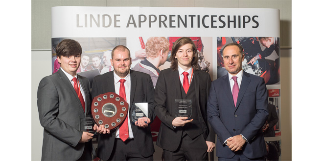 Award success for Linde UK engineering apprentices
