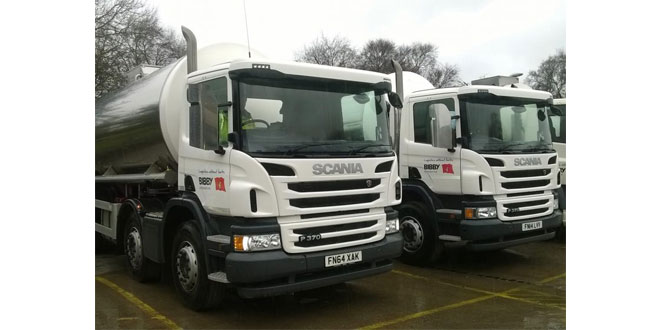 BIBBY DISTRIBUTION MILK FLEET HAS WINTER WEATHER COLLECTIONS ALL WRAPPED UP