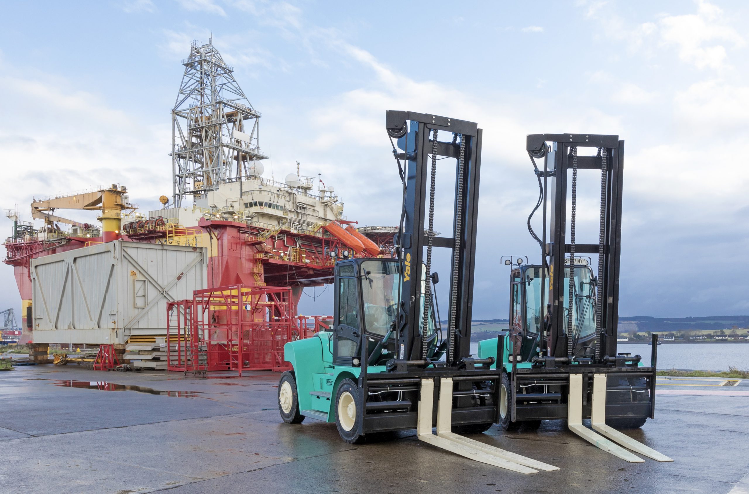 GBP 183K Investment in Three New Yale Forklift Trucks