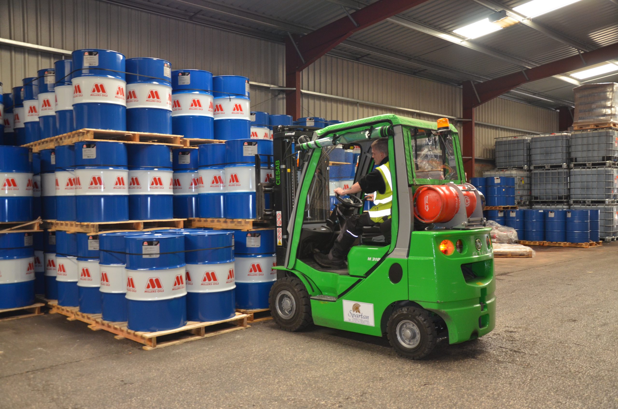MILLERS OILS MOTOR AHEAD WITH CESAB